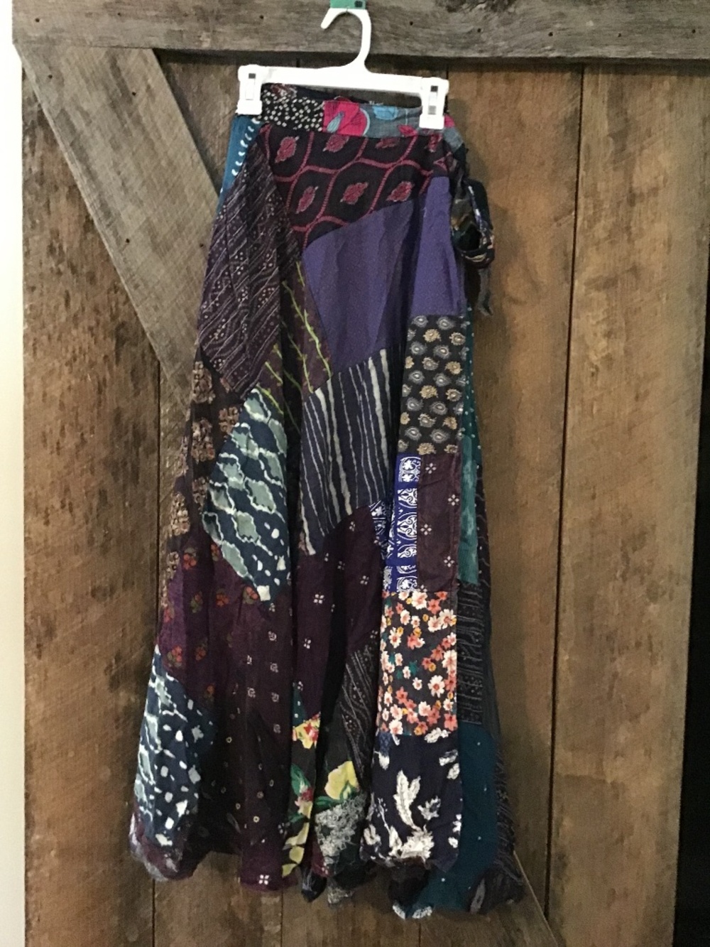 Jaded Gypsy - Bohemian patchwork wrap skirt